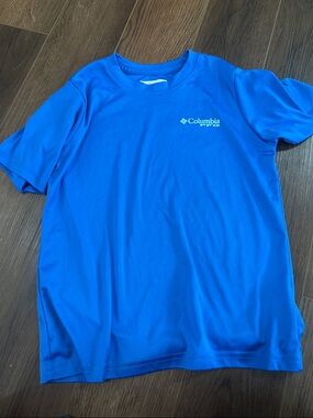 Columbia Bright Blue Performance Tee